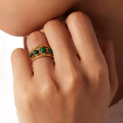 Five Stone Malachite