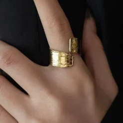 Geometric Overlapping Open Ring