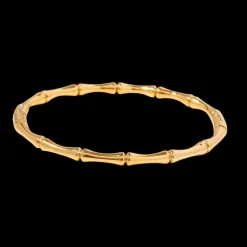 18K Bamboo Bangle