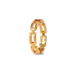 18K Chain Link, Gold