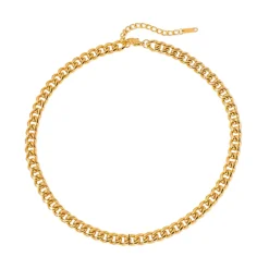 18K Chunky Cuban Necklace
