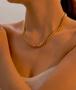 18K Chunky Cuban Necklace