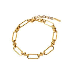 18K Clip Chain Bracelet