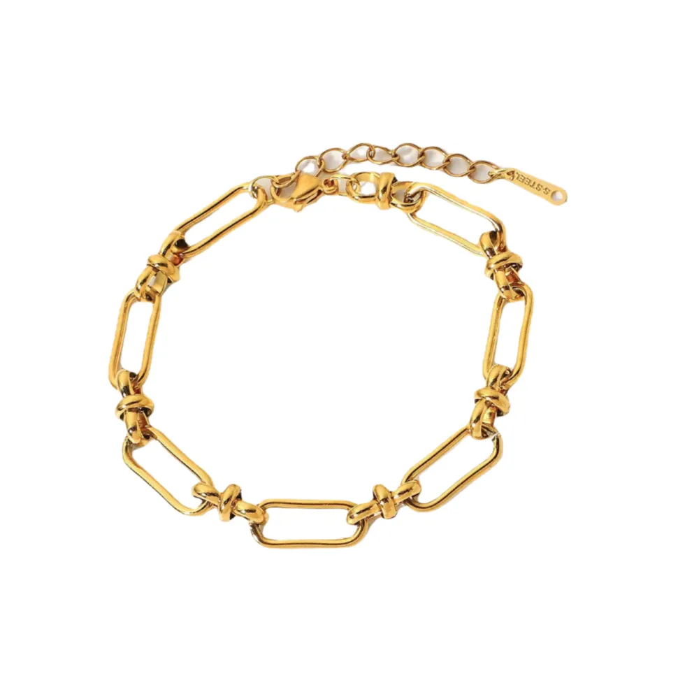18K Clip Chain Bracelet