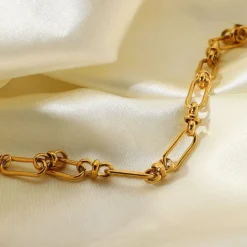 18K Clip Chain Bracelet