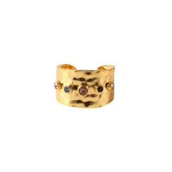 18K Crown Band Ring
