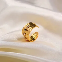 18K Crown Band Ring
