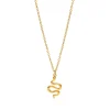 18K Dainty Snake Necklace
