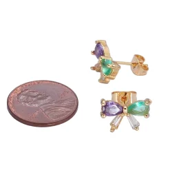14K Gold Filled Bow Studs