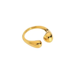 18K Gold Filled Chunky Open Ring