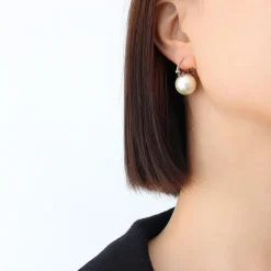 18K Hawaiian Pearl Drop Earrings