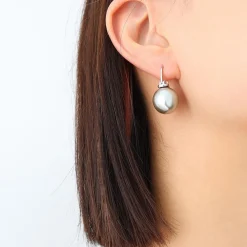 18K Hawaiian Pearl Drop Earrings