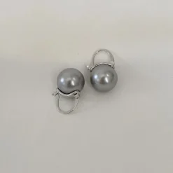 18K Hawaiian Pearl Drop Earrings