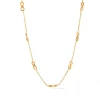 18K Infinity Dainty Necklace