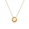 18K Mini Pearl Dainty Necklace