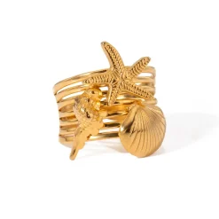 18K Ocean Ring
