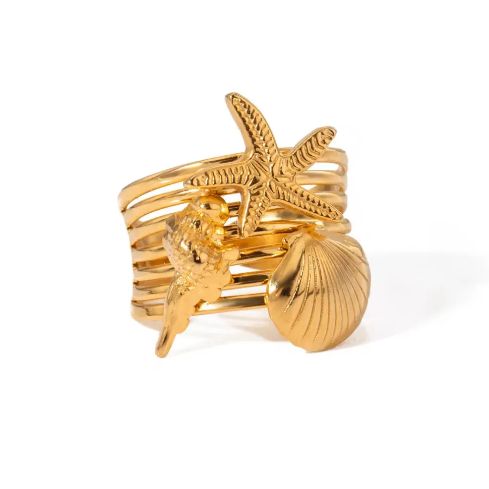 18K Ocean Ring