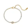 18K Round Tennis Bracelet