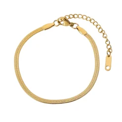 18K Snake Bracelet