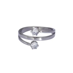 Silver Claw Band Ring