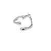 Silver Geo Open Ring