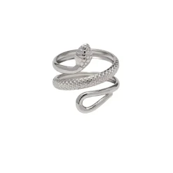 Silver Snake Ring