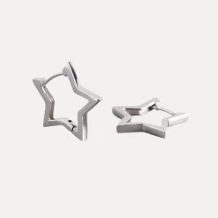 Star Huggies in 18K Gold-Plating or Silver