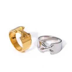 Tie Wide Band Ring