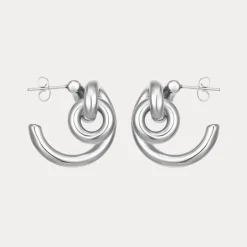 Twisted Rings Hoops